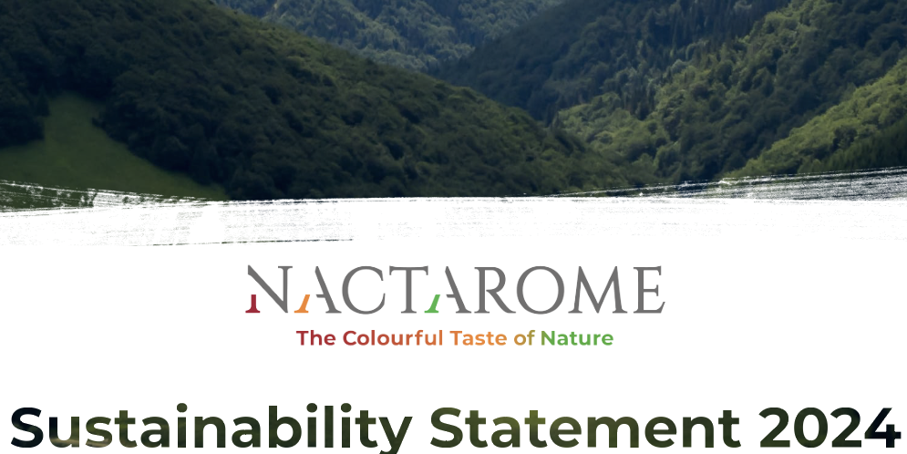 Nactarome pubblica la sua prima Dichiarazione di Sostenibilità allineata agli ESRS