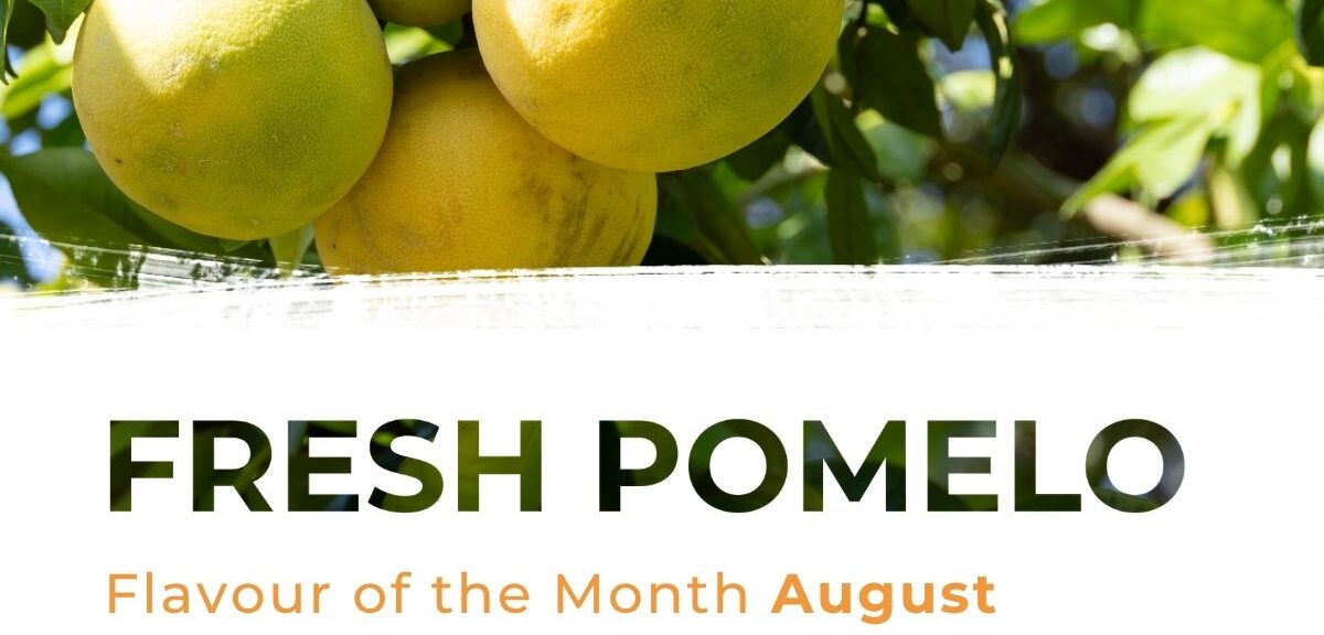 Introducing our August Flavour of the Month: Fresh Pomelo