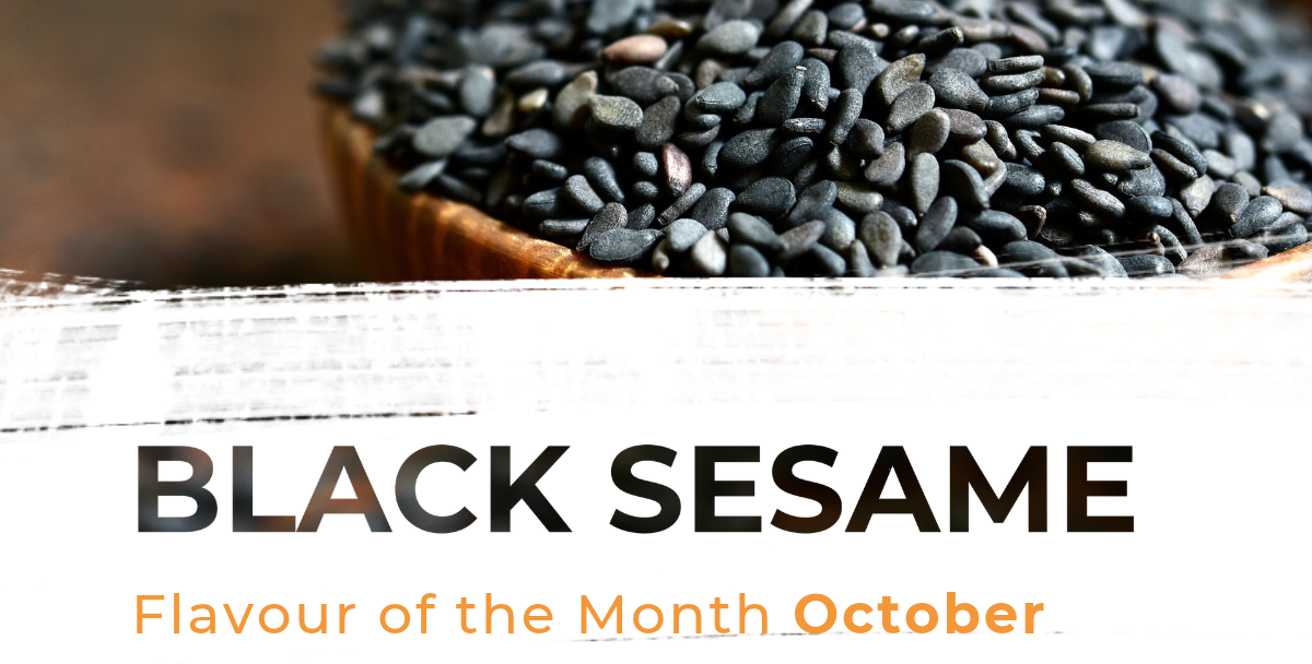 Introducing our October Flavour of the Month: Black Sesame